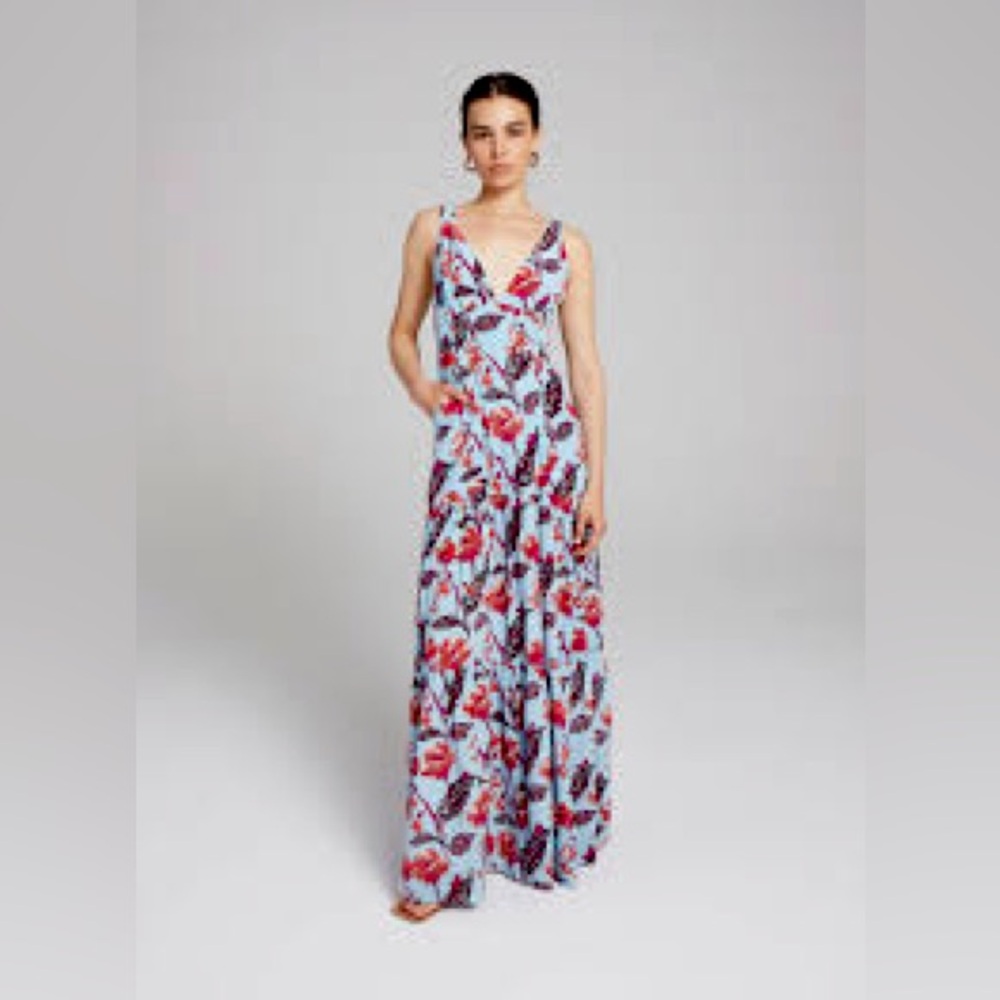 ALC Rae Dress in Blue Multi